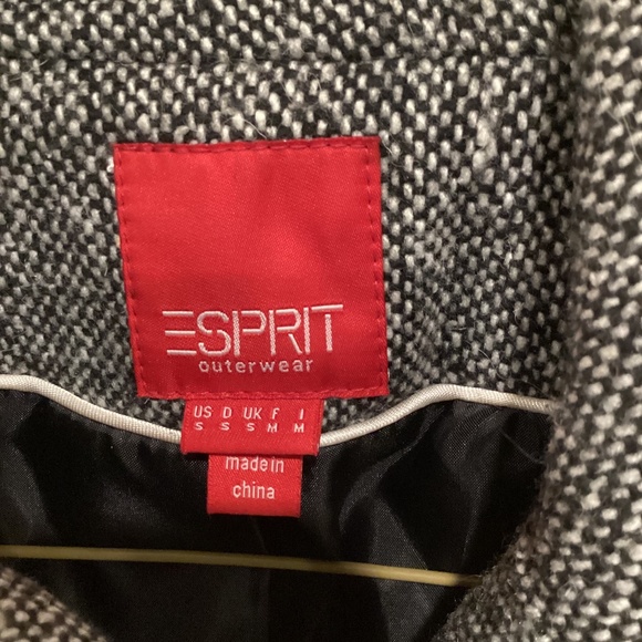 Esprit Outerwear women’s tweed coat - Picture 4 of 5